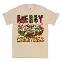Mushroom merry christmas with cupcake bbs Classic Tee - BundleAndBundleShop
