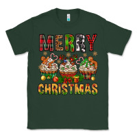 Sports Green merry christmas with cupcake bbs Classic Tee - BundleAndBundleShop