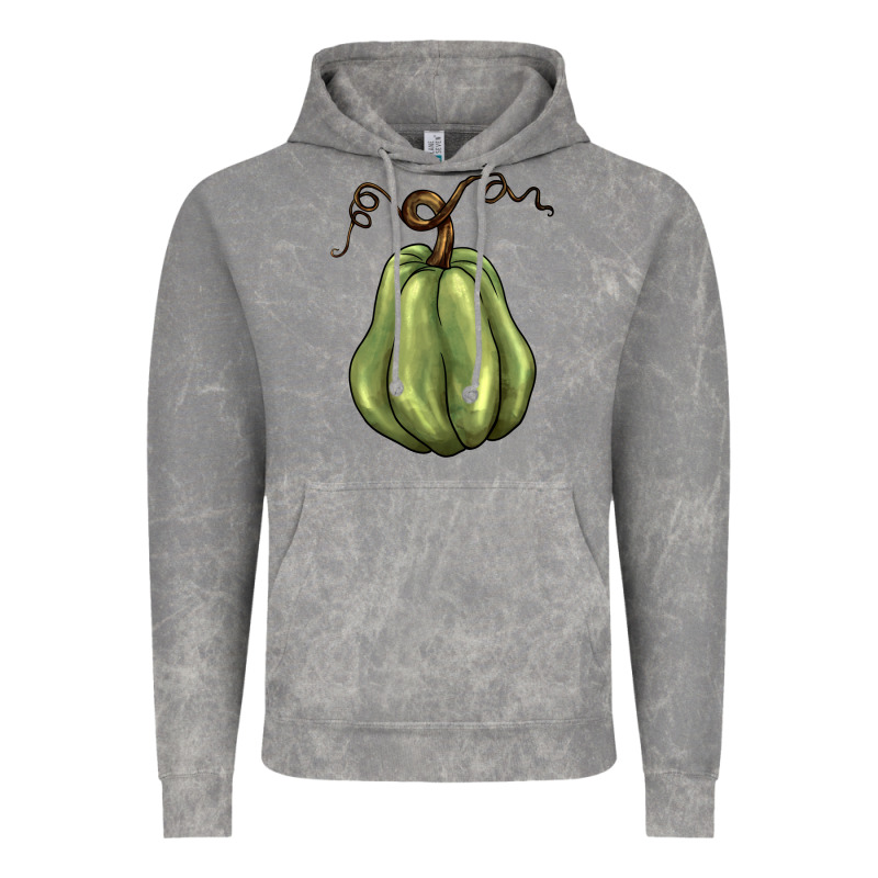 Gourd Green Pumpkin Vintage Hoodie by BarkalooDesign | Teevron