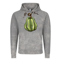 Cloud Rock gourd green pumpkin Vintage Hoodie - BarkalooDesign