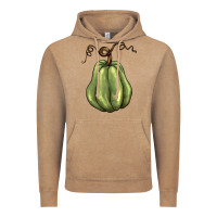 Vintage Coffee gourd green pumpkin Vintage Hoodie - BarkalooDesign