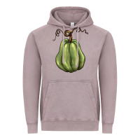 Vintage Zinc gourd green pumpkin Vintage Hoodie - BarkalooDesign