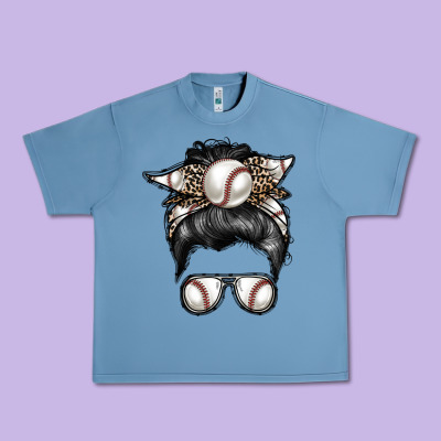 Baseball Mom Urban Heavy Tee Designed By Racoondesign