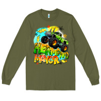 Army Green hermano mayor Long Sleeve Tee - BarkalooDesign