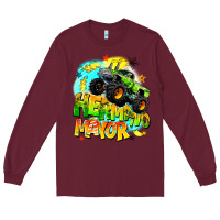 Burgundy hermano mayor Long Sleeve Tee - BarkalooDesign