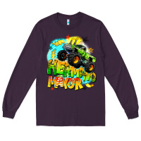 Plum hermano mayor Long Sleeve Tee - BarkalooDesign