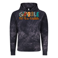 Cloud Black gobble till you wobble Vintage Hoodie - BarkalooDesign