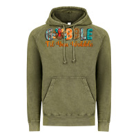 Vintage Olive gobble till you wobble Vintage Hoodie - BarkalooDesign
