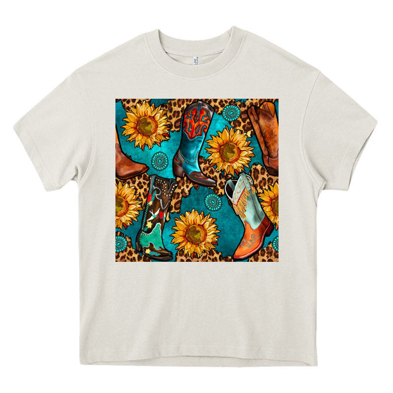 Western Cowboy Boot Seamless Pattern Heavy Core Tee by BundleAndBundleShop | Teevron