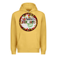Antique Gold santa's favorite custom medical occupation Premium Hoodie - AdoDesignShop