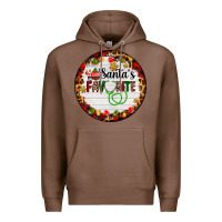 Chestnut santa's favorite custom medical occupation Premium Hoodie - AdoDesignShop