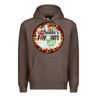Coffee santa's favorite custom medical occupation Premium Hoodie - AdoDesignShop