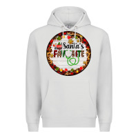 Dove Grey santa's favorite custom medical occupation Premium Hoodie - AdoDesignShop