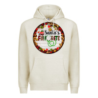 Oatmeal Heather santa's favorite custom medical occupation Premium Hoodie - AdoDesignShop
