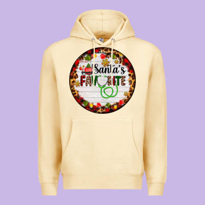 Santa's Favorite Custom Medical Occupation Premium Hoodie Designed By Adodesignshop