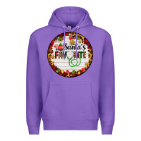 Purple santa's favorite custom medical occupation Premium Hoodie - AdoDesignShop