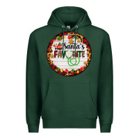 Sports Green santa's favorite custom medical occupation Premium Hoodie - AdoDesignShop