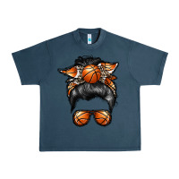 Midnight Navy basketball mom Urban Heavy Tee - RacoonDesign
