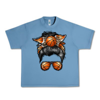 Pebble Blue basketball mom Urban Heavy Tee - RacoonDesign