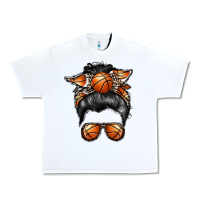 White basketball mom Urban Heavy Tee - RacoonDesign