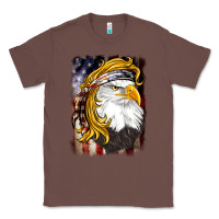 Chestnut american mullet   eagle Classic Tee - BarkalooDesign