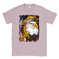Lilac american mullet   eagle Classic Tee - BarkalooDesign