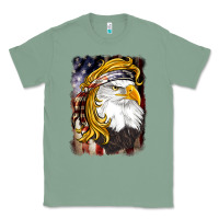 Sage american mullet   eagle Classic Tee - BarkalooDesign