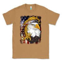 Toasted Coconut american mullet   eagle Classic Tee - BarkalooDesign