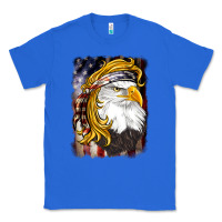 True Royal american mullet   eagle Classic Tee - BarkalooDesign