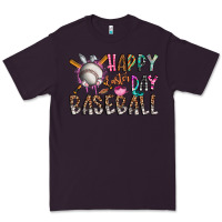 Plum happy easter day baseball Premium Tee - CowhideDigitalArt