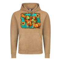 Vintage Camel fall pumpkins and sunflowers heart Vintage Hoodie - BarkalooDesign