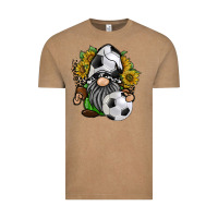 Vintage Coffee soccer gnome Vintage Tee - RacoonDesign