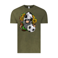 Vintage Olive soccer gnome Vintage Tee - RacoonDesign