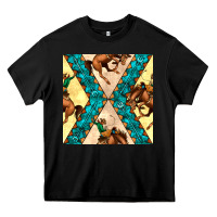 Black native american aztec seamless pattern 6 Heavy Core Tee - BundleAndBundleShop