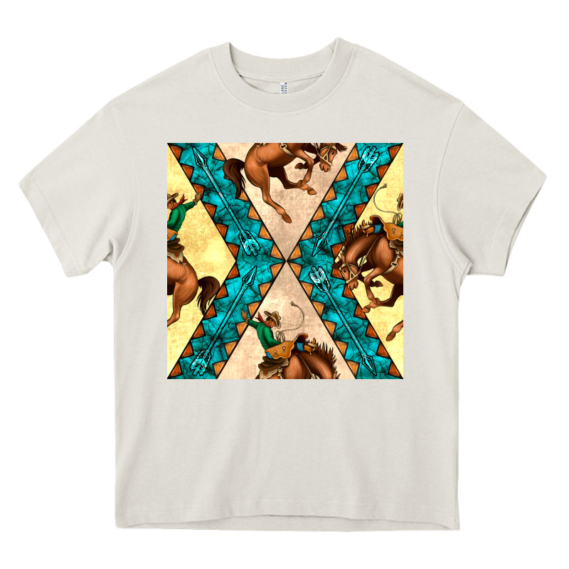 Native American Aztec Seamless Pattern 6 Heavy Core Tee by BundleAndBundleShop | Teevron
