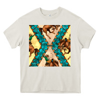 Cream native american aztec seamless pattern 6 Heavy Core Tee - BundleAndBundleShop