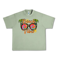 Oil Green beach vibes Urban Heavy Tee - RacoonDesign