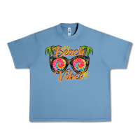 Pebble Blue beach vibes Urban Heavy Tee - RacoonDesign