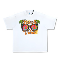 White beach vibes Urban Heavy Tee - RacoonDesign