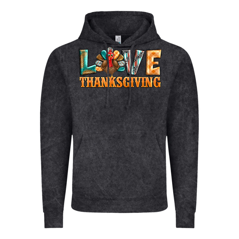 Love Thanksgiving Western Turkey Vintage Hoodie by BarkalooDesign | Teevron