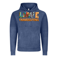 Vintage Denim love thanksgiving western turkey Vintage Hoodie - BarkalooDesign