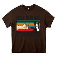 Chocolate Brown Best Dog Dad Ever Heavy Core Tee - Bettercallsaul