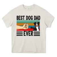 Cream Best Dog Dad Ever Heavy Core Tee - Bettercallsaul