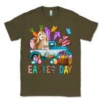 Army Green Easter Day With Truck Classic Tee - BundleAndBundleShop