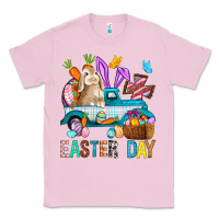 Bubblegum Pink Easter Day With Truck Classic Tee - BundleAndBundleShop