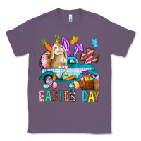 Lavender Easter Day With Truck Classic Tee - BundleAndBundleShop
