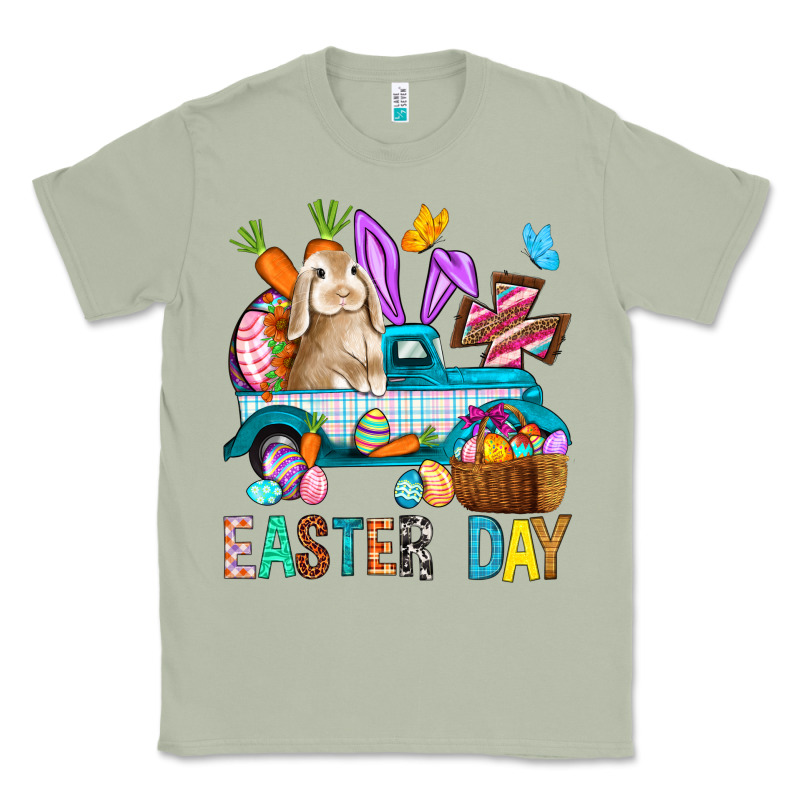 Easter Day With Truck Classic Tee by BundleAndBundleShop | Teevron