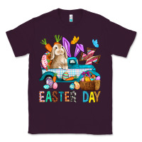 Plum Easter Day With Truck Classic Tee - BundleAndBundleShop