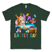 Sports Green Easter Day With Truck Classic Tee - BundleAndBundleShop