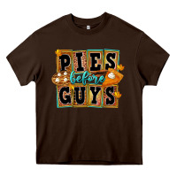 Chocolate Brown pies before guys Heavy Core Tee - FaDigitalArtStudio